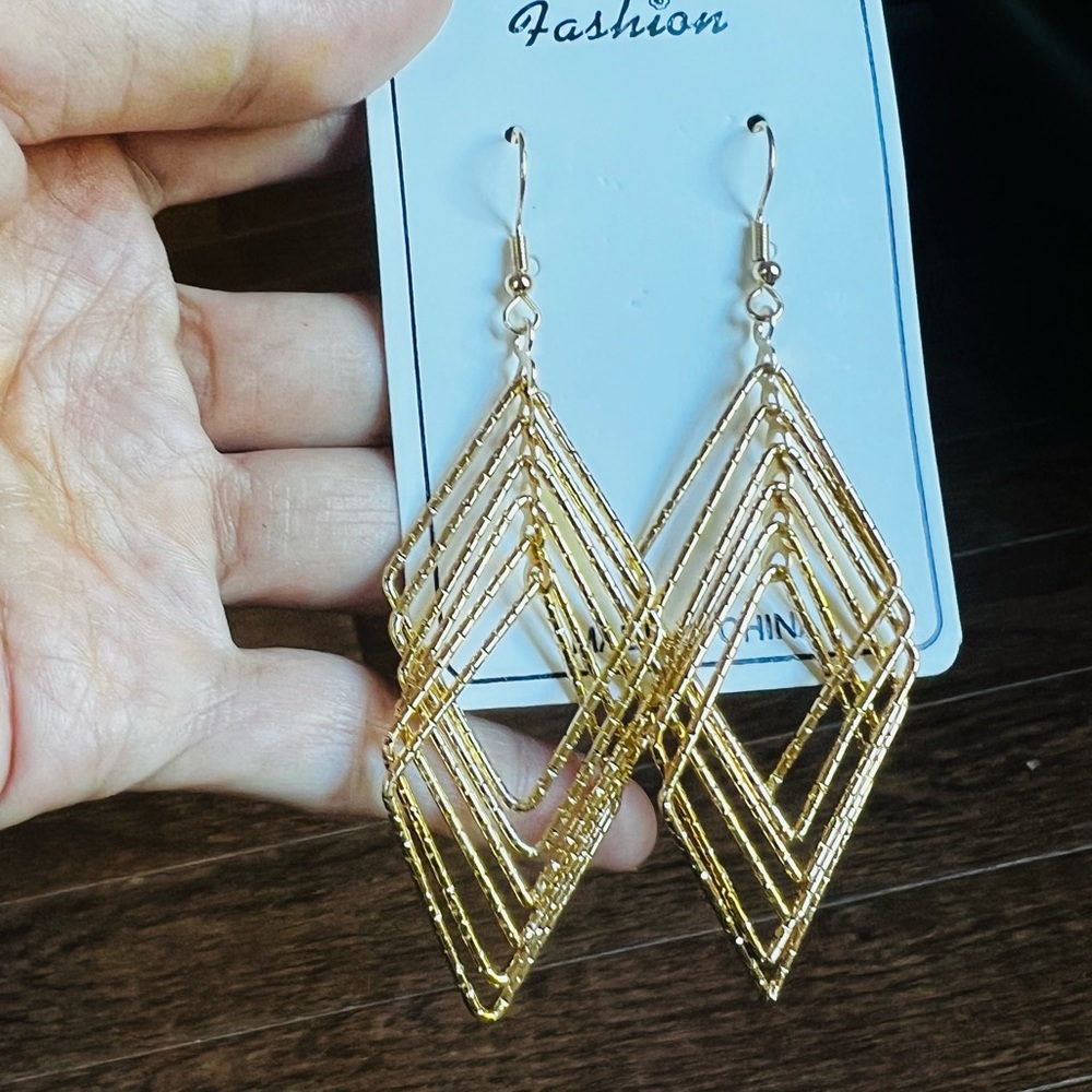 18kt new gold filled earrings